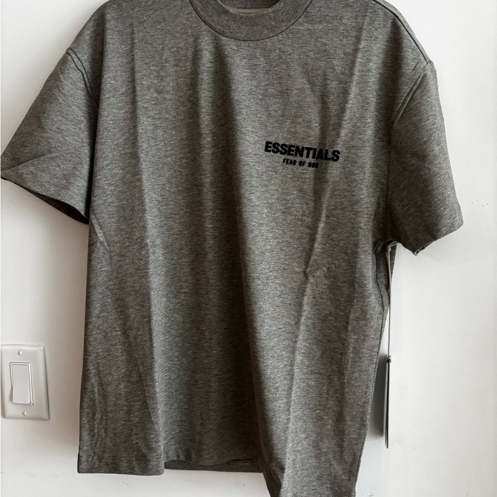 Essentials Charcoal Short Sleeve Tee